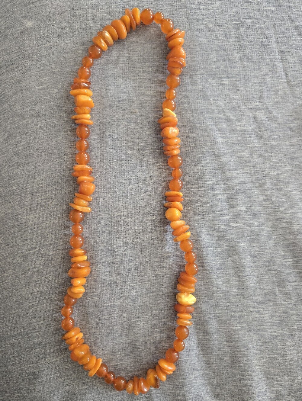 Vintage Butterscotch Baltic Amber Necklace | 85g Estate Piece | Honey & Cognac